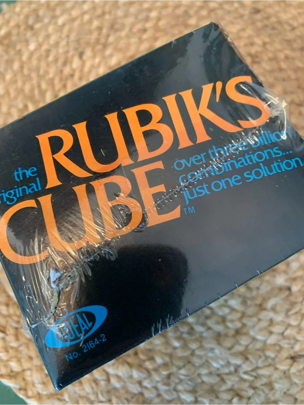 Vintage 1980 Original Rubik’s Cube # 2164-2 New In Box Learning Puzzle
